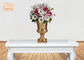 Artículos decorativos de Homewares de la fibra de vidrio de los plantadores clásicos de la urna que se casan los floreros de la tabla de la pieza central