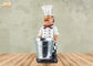 Estante tablero del vino de la estatua del cocinero italiano del restaurante de los tenedores de botella del cocinero de Polyresin